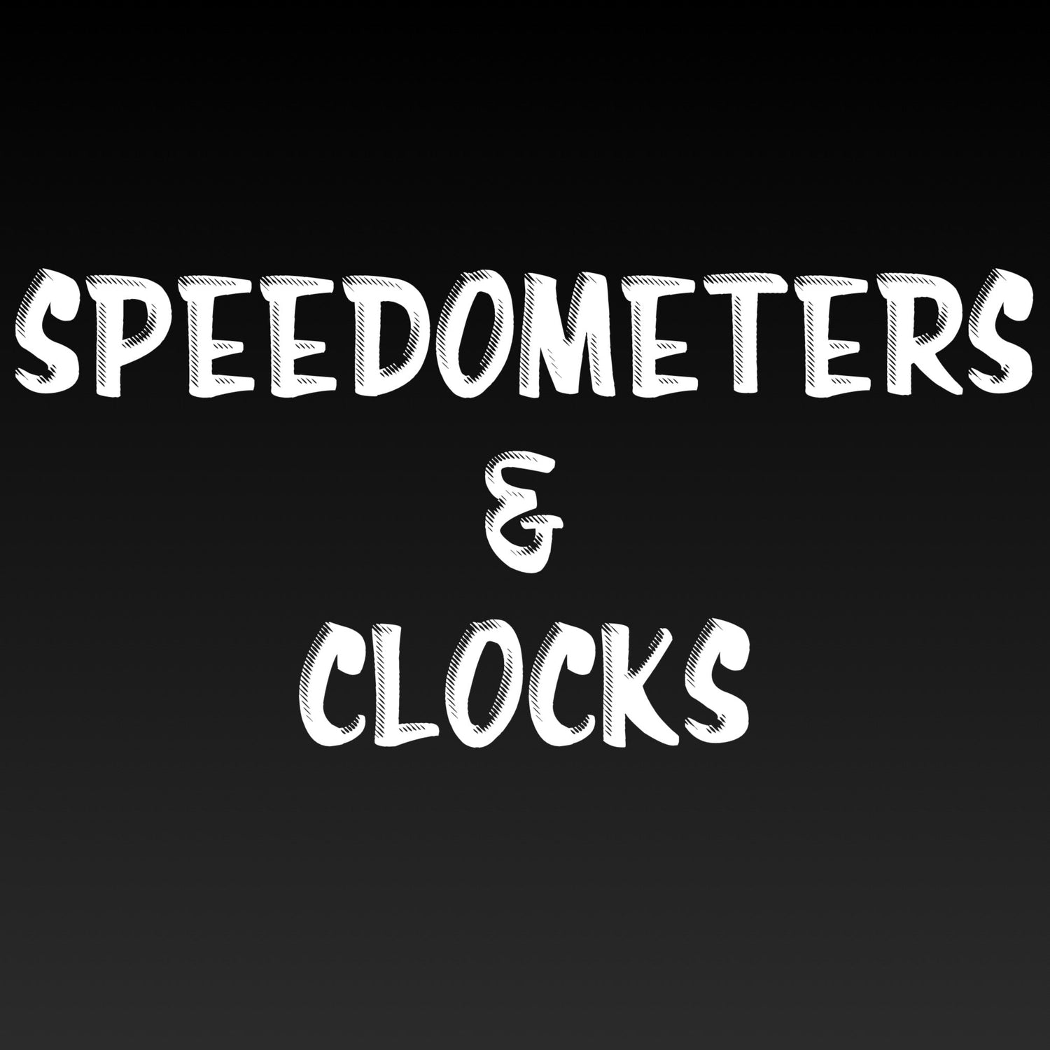 Speedometers & Clocks