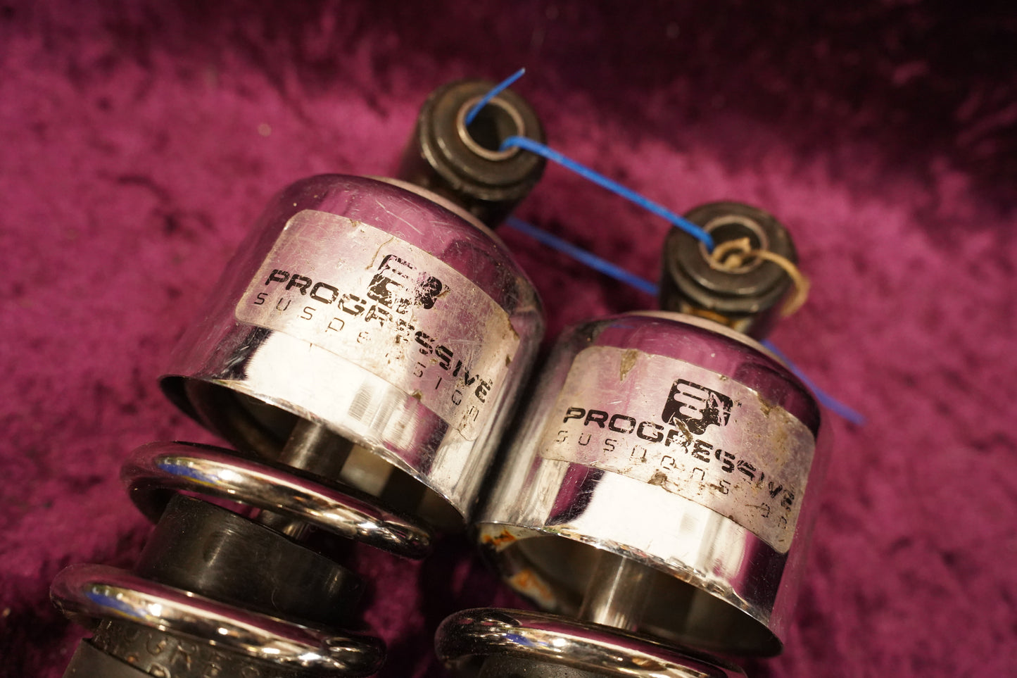 Progressive rear shocks