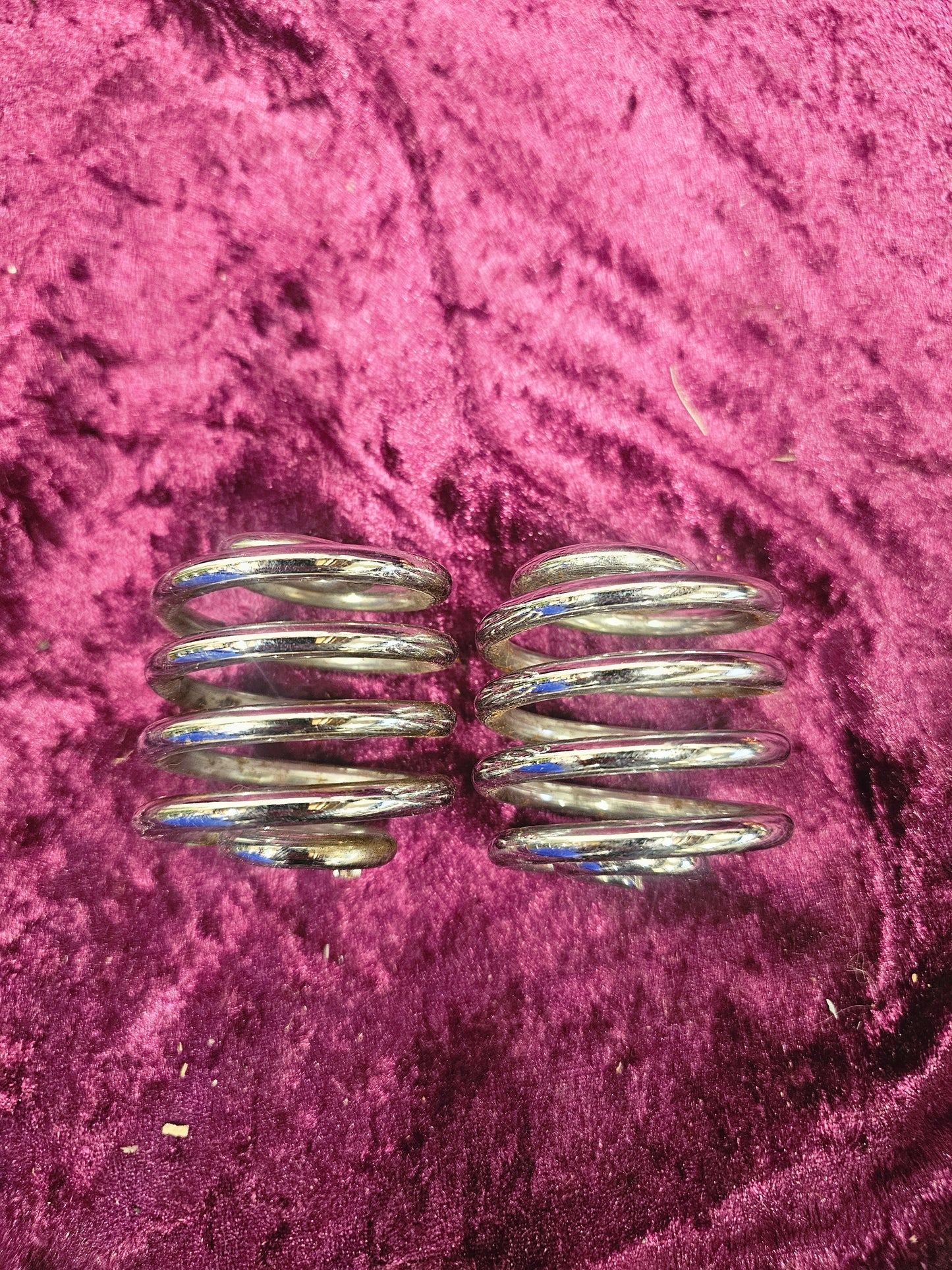 Chrome seat springs
