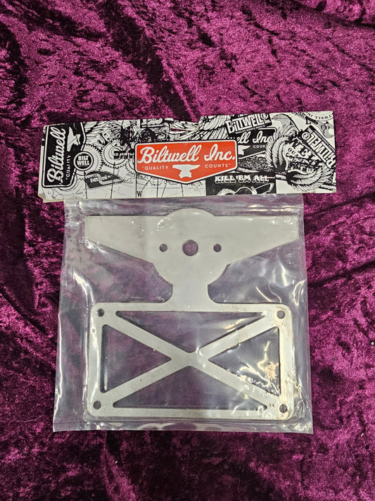 Biltwell Taillight/License Plate Model B Sissy Bar Bracket Universal