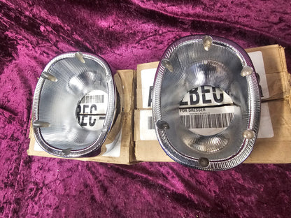 Vance & Hines, repl. end-cap for Monster Ovals. Chrome