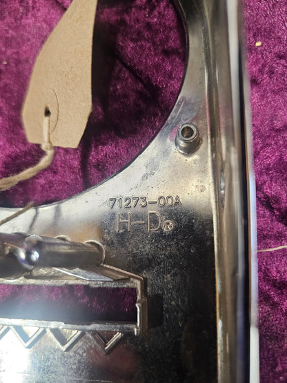 HARLEY DAVIDSON GENUINE SOFTAIL FUEL TANK DASH CONSOLE BLACK/SILVER 71273-00A