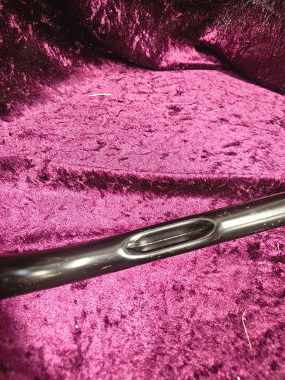 1" Black Ape Hangers - Dimpled